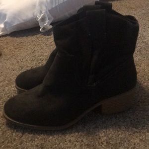 Black booties